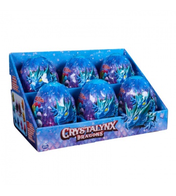 CrystaLynx Dragons savitljivi zmajevi u jajetu