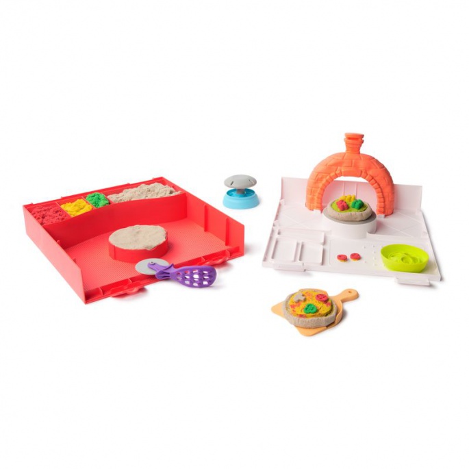 Kinetic Sand izrada pizze