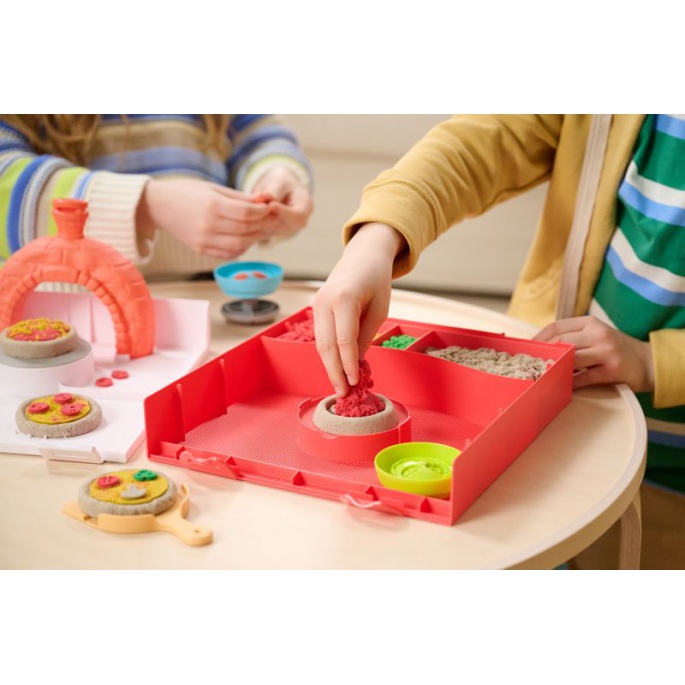 Kinetic Sand izrada pizze