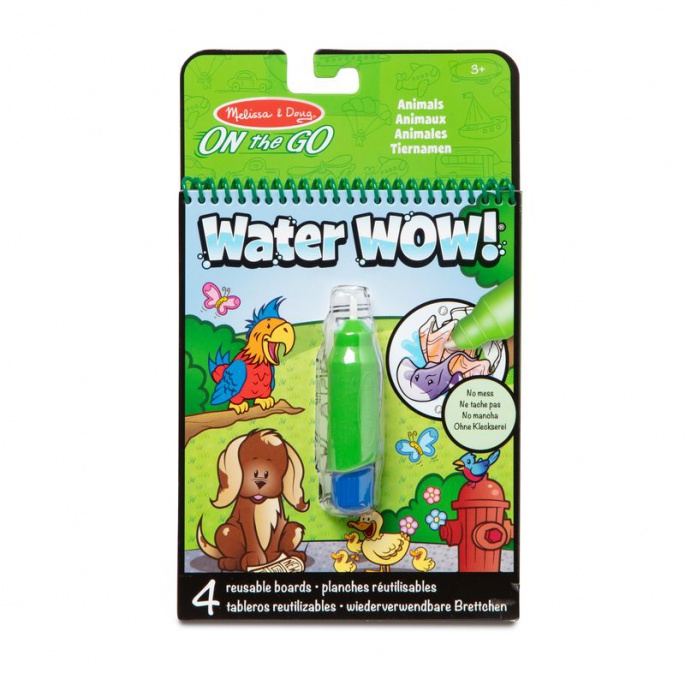 Melissa & Doug Water WOW čarolija s vodom životinje