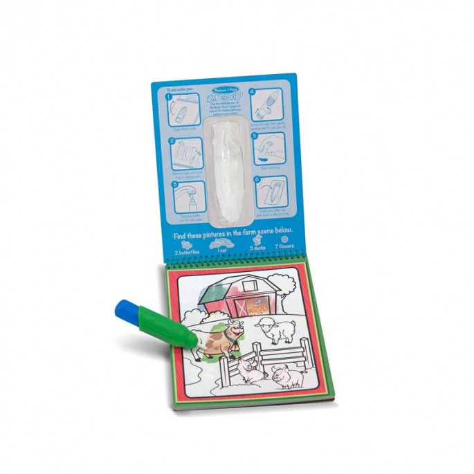 Melissa & Doug Water WOW čarolija s vodom životinje