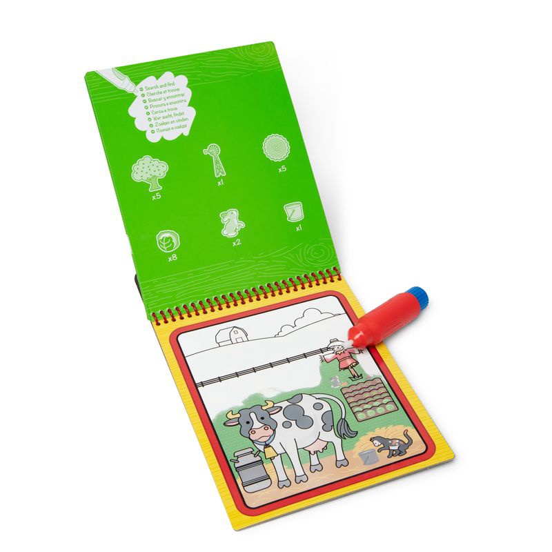 Melissa & Doug Water WOW bojanka farma s magičnom vodom