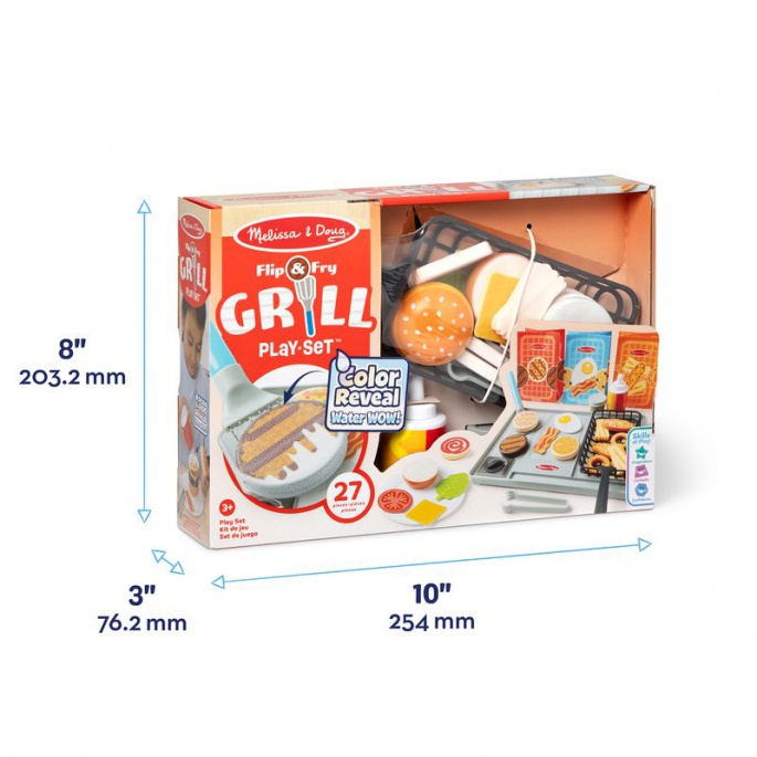 Melissa & Doug Water WOW čarolija vodom roštilj
