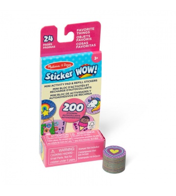 Melissa & Doug Sticker WOW naljepnice omiljeni predmeti