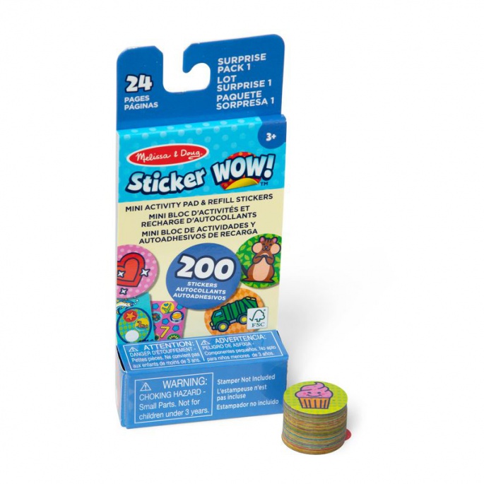 Melissa & Doug Sticker WOW nadopuna naljepnica tuba puna iznenađenja