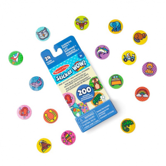 Melissa & Doug Sticker WOW nadopuna naljepnica tuba puna iznenađenja