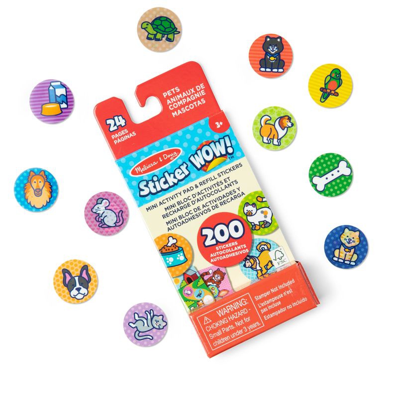 Melissa & Doug Sticker WOW životinjske naljepnice punjenje