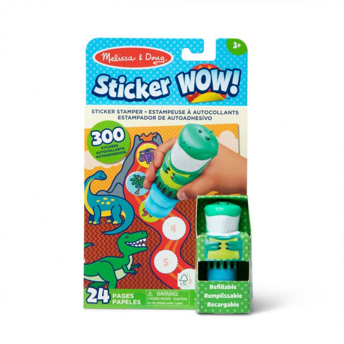 Melissa & Doug Sticker WOW naljepnice dinosauri