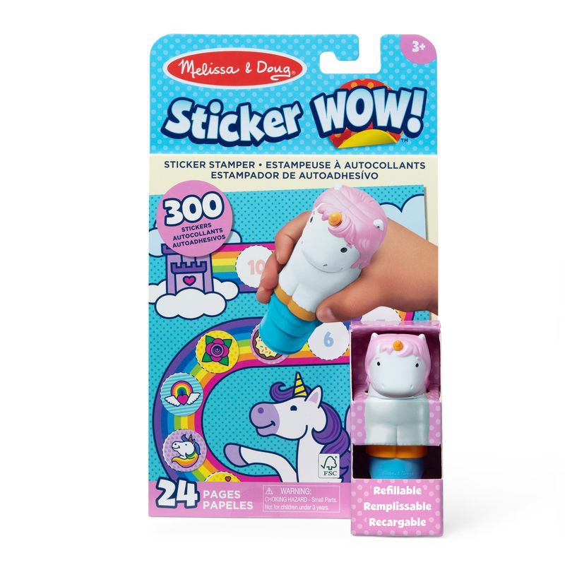 Melissa & Doug Sticker WOW naljepnice jednorog