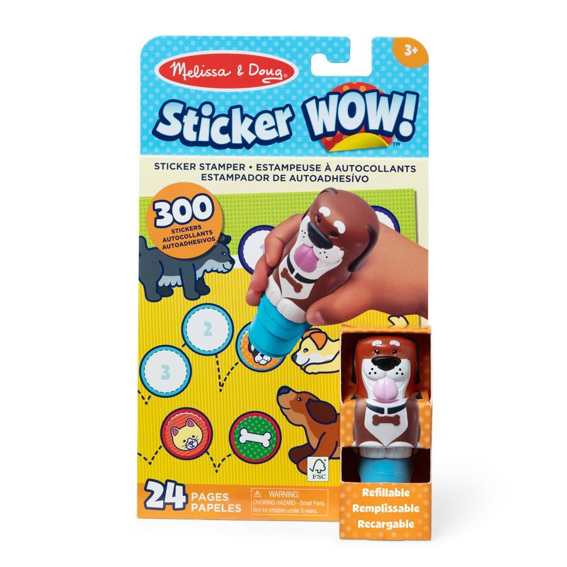 Melissa & Doug Sticker WOW naljepnice psići