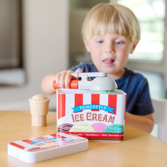 Melissa & Doug set za sladoled s kuglicama