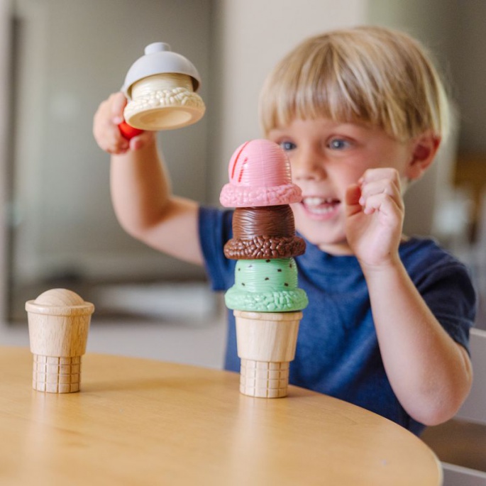 Melissa & Doug set za sladoled s kuglicama