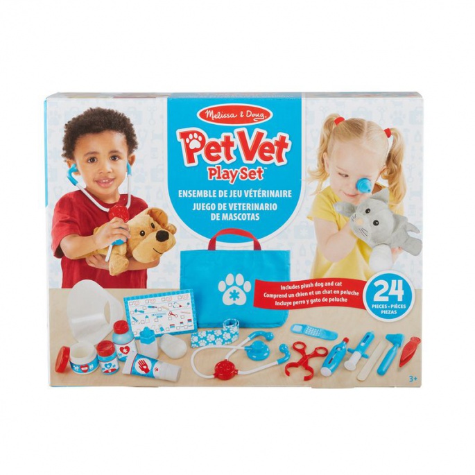 Melissa & Doug set za igru veterinara