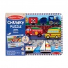Melissa & Doug drvene puzzle prometna sredstva