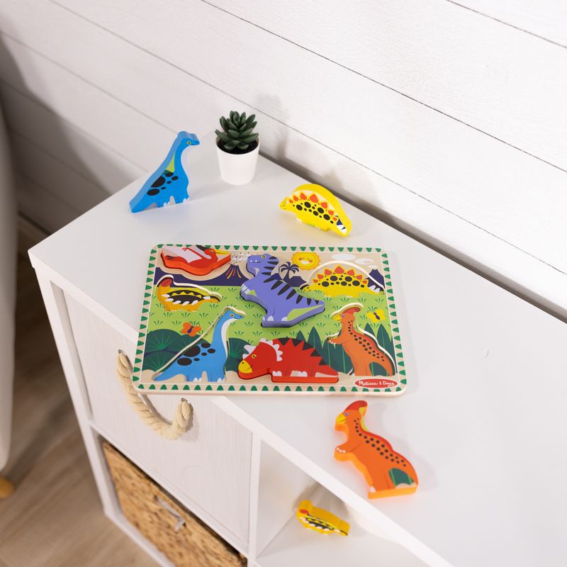 Melissa & Doug drvene puzzle dinosauri