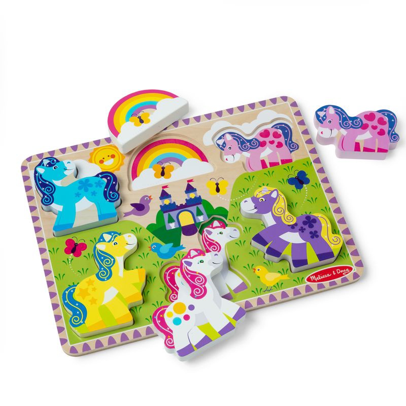 Melissa & Doug drvene slagalice s jednorozima