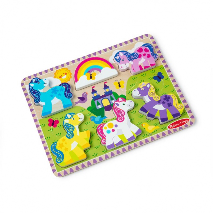 Melissa & Doug drvene slagalice s jednorozima