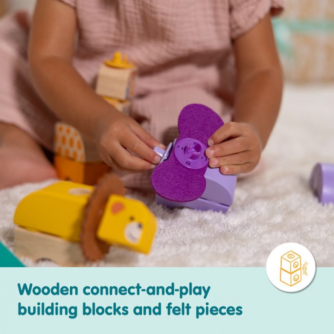 Melissa & Doug Blockables Safari građevinski set za igru