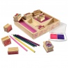 Melissa & Doug drveni pečati s perivim bojama veseli prijatelji