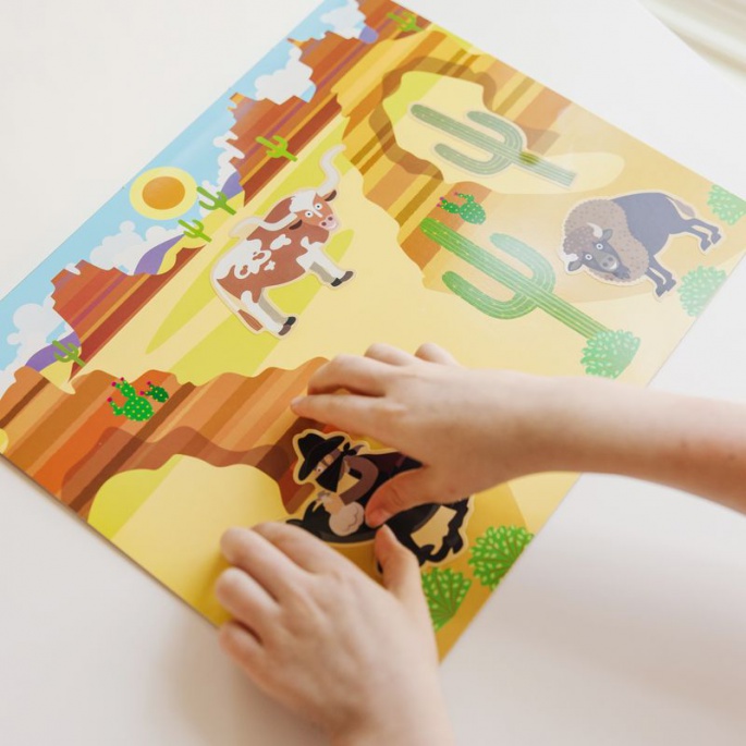 Melissa & Doug naljepnice za višekratnu upotrebu s podlogom - avantura