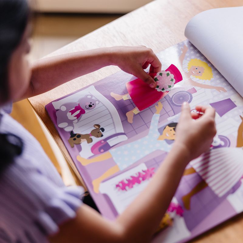 Melissa & Doug naljepnice za višekratnu upotrebu s podlogom - oblačenje