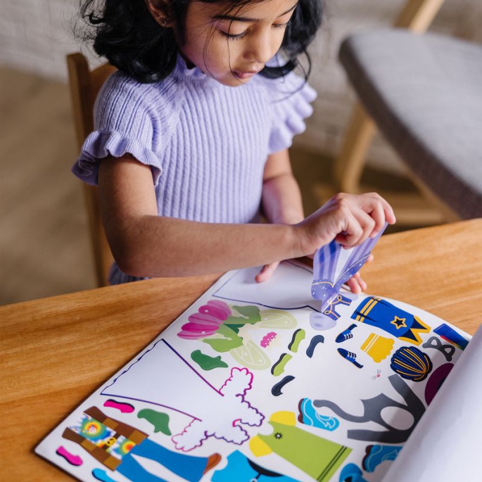 Melissa & Doug naljepnice za višekratnu upotrebu s podlogom - oblačenje
