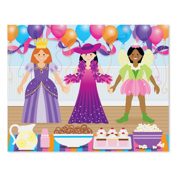 Melissa & Doug naljepnice za višekratnu upotrebu s podlogom - oblačenje