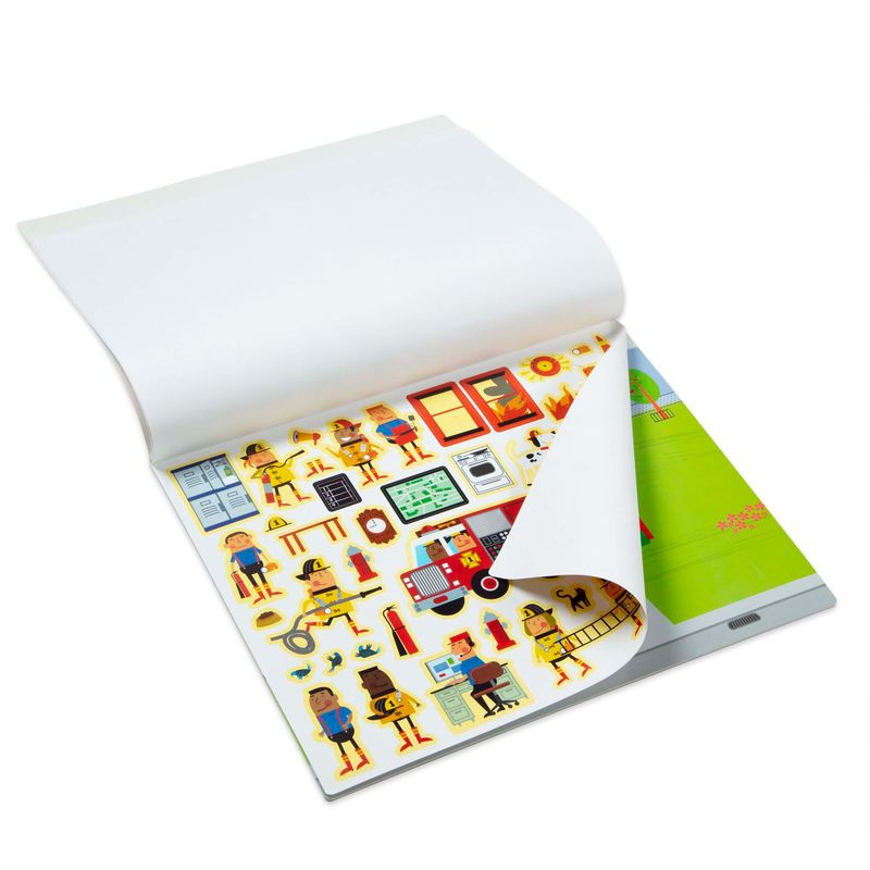 Melissa & Doug naljepnice koje se mogu ponovno koristiti s podlogom - grad