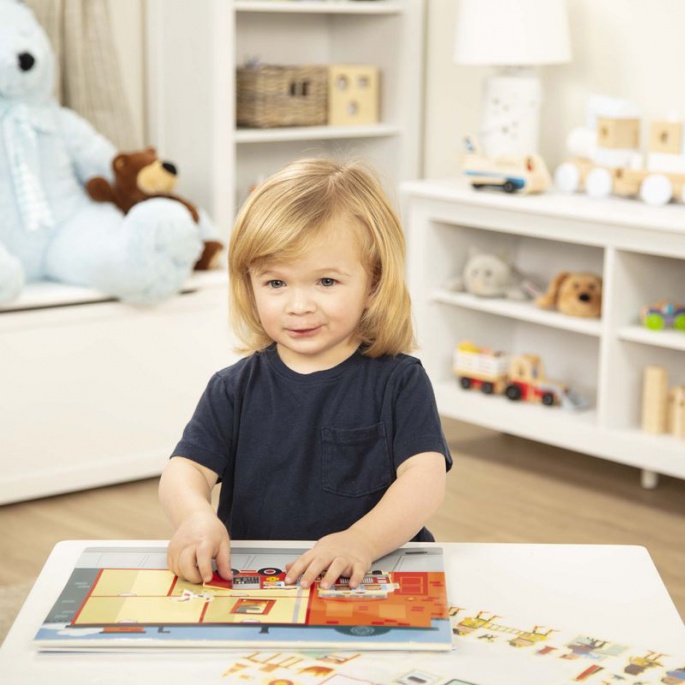 Melissa & Doug naljepnice koje se mogu ponovno koristiti s podlogom - grad