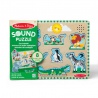 Melissa & Doug drvena slagalica sa zvučnim efektima životinje iz ZOO