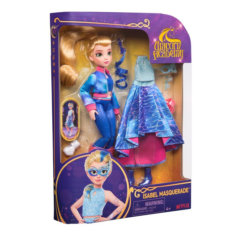 Povoljni set: Unicorn Academy deluxe lutka Isabel 24 cm + ogrlica s prstenom