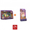 Povoljni set: Unicorn Academy mala štala s Avom i Leafom koji mijenja boje + ogrlica s prstenom