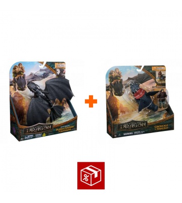 Povoljni komplet: Kako izdresirati zmaja Bezubica izdaje zvukove + Gronckle i Ribonog