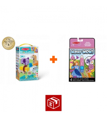 AKCIJA: Melissa & Doug Blockables safari građevinski set + čarobne priče s vodom BESPLATNO