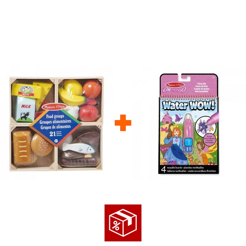 AKCIJA: Melissa & Doug set za obrok + Water WOW bajke BESPLATNO