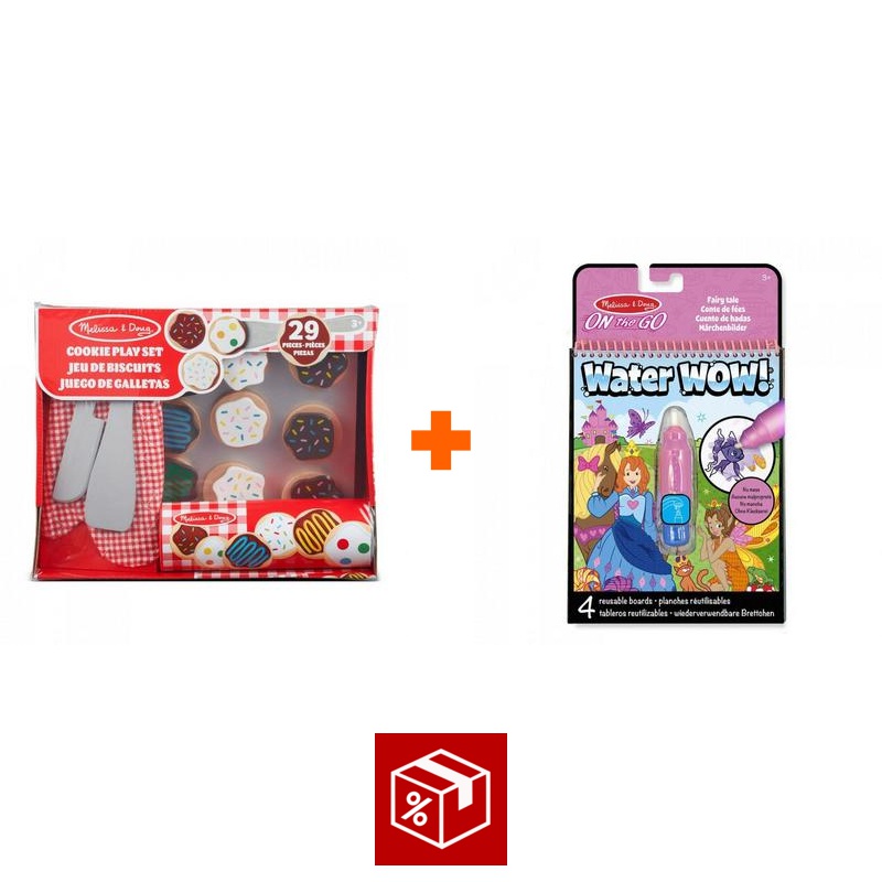AKCIJA: Melissa & Doug set za pečenje kolačića + Water WOW bojanka s vodom BESPLATNO