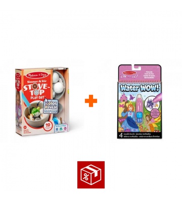 AKCIJA: Melissa & Doug Water WOW čarolija s vodom prženja + čarolija s vodom bajke BESPLATNO