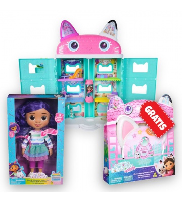 AKCIJA: Gabby’s Dollhouse veliki kućni film + interaktivna lutka + uši BESPLATNO