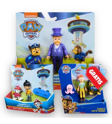 AKCIJA: Paw Patrol Humdinger i Chase + Danny X i Marshall + Chase i Turbot BESPLATNO