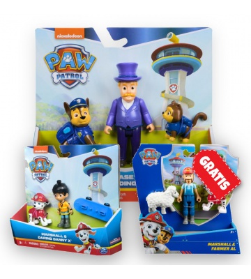 AKCIJA: Paw Patrol Humdinger i Chase + Danny X i Marshall + Marshal i farmer Al BESPLATNO
