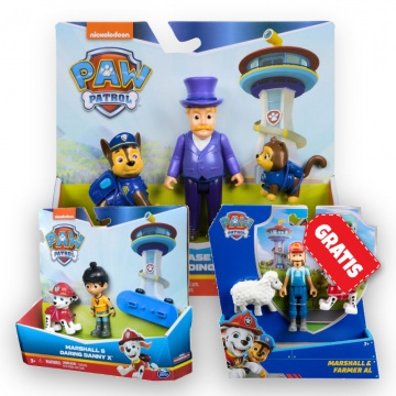 AKCIJA: Paw Patrol Humdinger i Chase + Danny X i Marshall + Marshal i farmer Al BESPLATNO