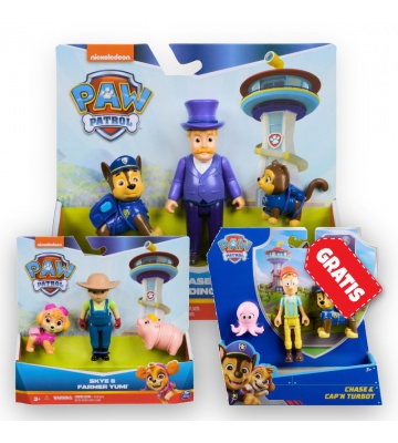 AKCIJA: Paw Patrol Humdinger i Chase + Yumi i Skye + Chase i kapetan Turbot BESPLATNO