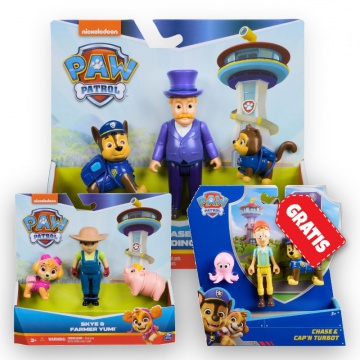 AKCIJA: Paw Patrol Humdinger i Chase + Yumi i Skye + Chase i kapetan Turbot BESPLATNO