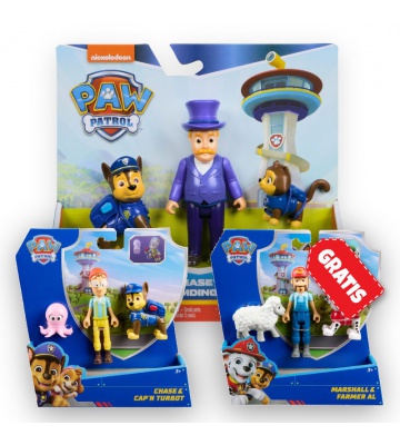 AKCIJA: Paw Patrol Humdinger i Chase + Chase i Turbot + Marshal i farmer Al BESPLATNO