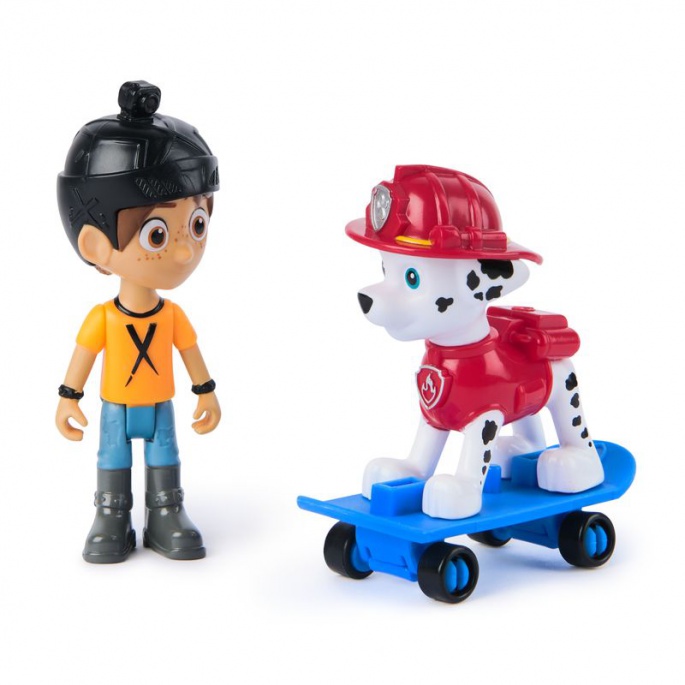 AKCIJA: Paw Patrol Danny X i Marshall + Chase i Turbot + Marshal i farmer Al BESPLATNO