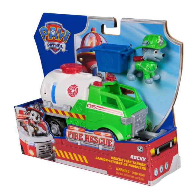 AKCIJA: Paw Patrol Fire Rescue vozila Rubble + Rocky + Zuma BESPLATNO
