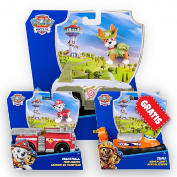 AKCIJA: Paw Patrol osnovna vozila Tracker + Marshall + Zuma GRATIS