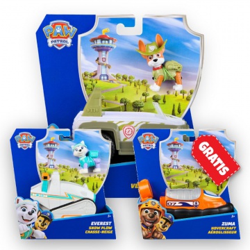 AKCIJA: Paw Patrol osnovna vozila Tracker + Everest + Zuma BESPLATNO