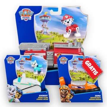 AKCIJA: Paw Patrol osnovna vozila Marshall + Everest + Zuma BESPLATNO