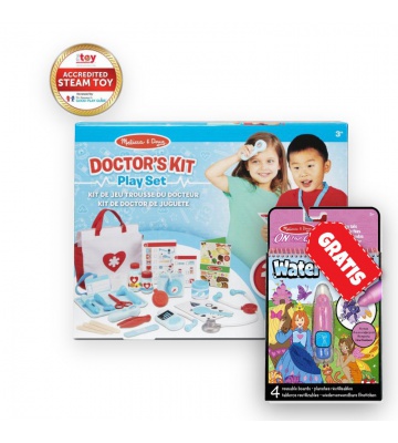 AKCIJA: Melissa & Doug igra doktora + WOW vodeno čarobne priče GRATIS